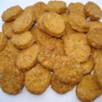 Cheesy Nuggets dog cookies