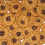 peanut butter carob chip dog cookies